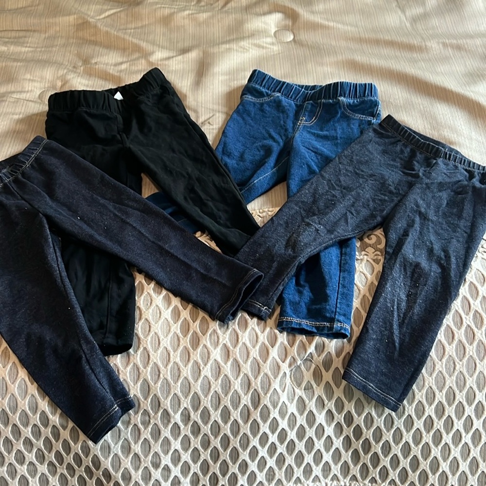Cat & Jack Girls 2T Pant Lot
